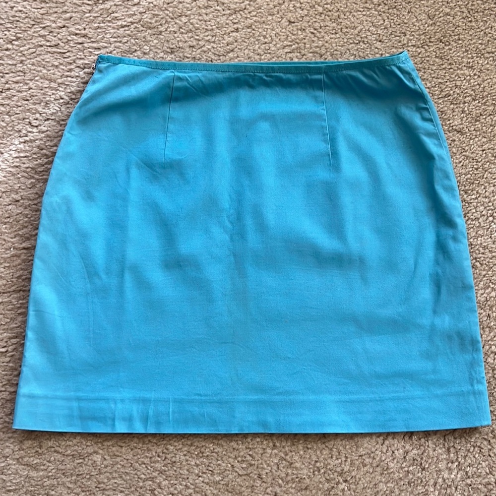 Elie Tahari blue skirt mini